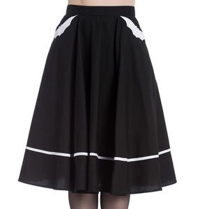 Hell bunny bat circle skirt